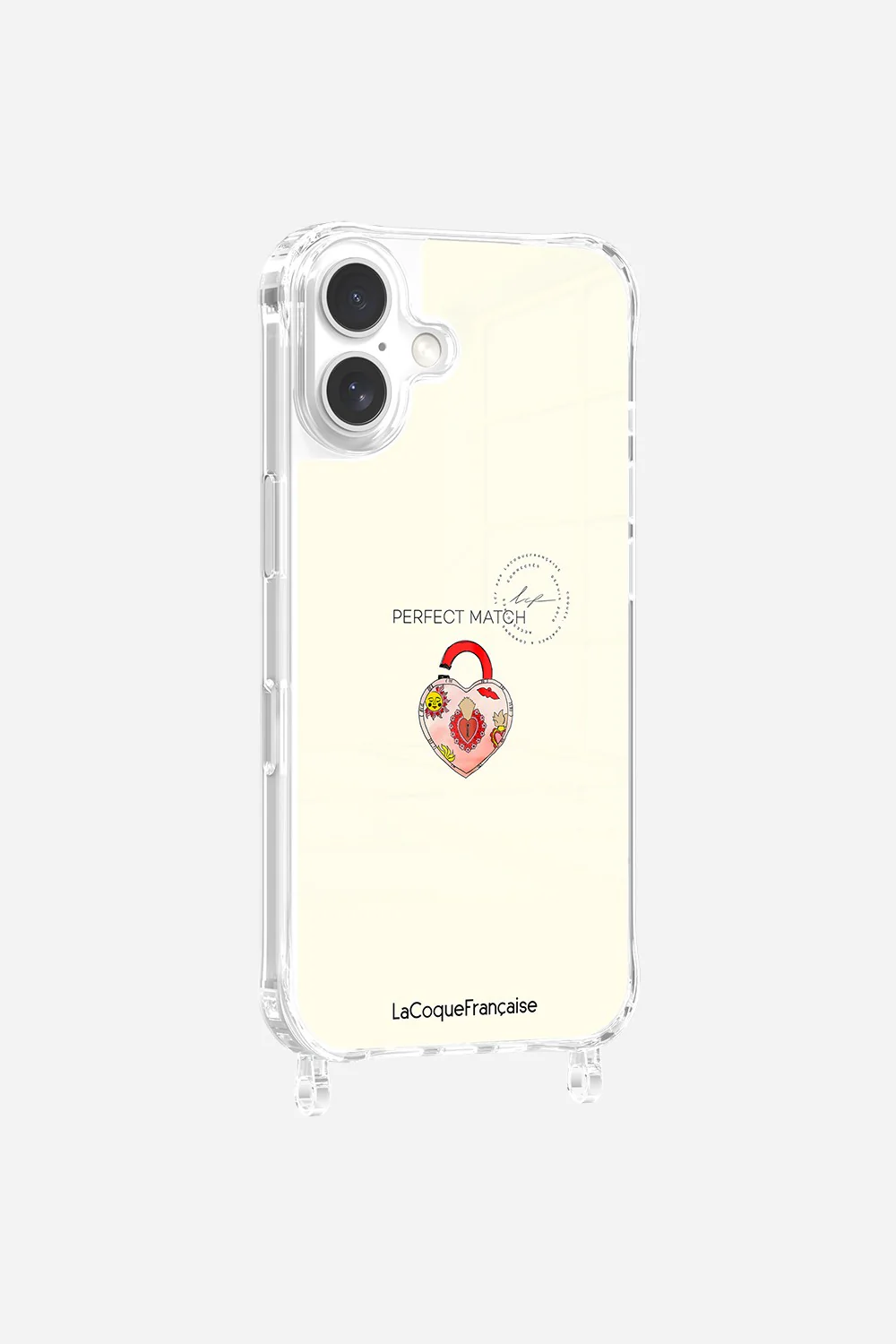 Coque Anneaux Imprimee Cadenas Coeur - Image 4