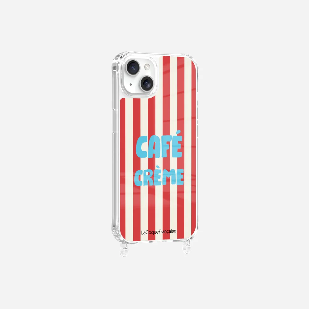 Coque Anneaux Imprimee Cafe Creme - Image 2