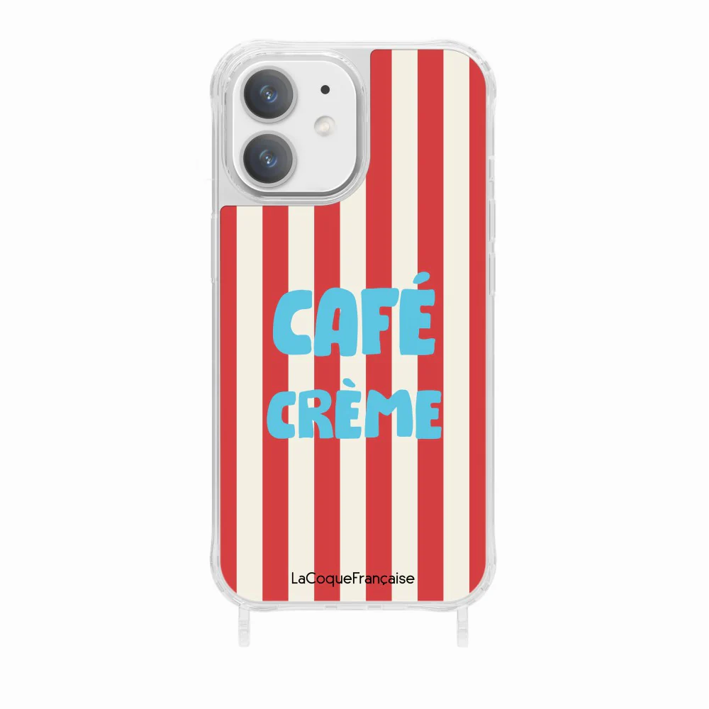 Coque Anneaux Imprimee Cafe Creme - Image 6