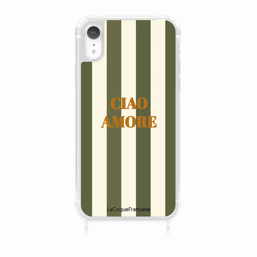 Coque Anneaux Imprimee Ciao Amore Kaki - Image 30