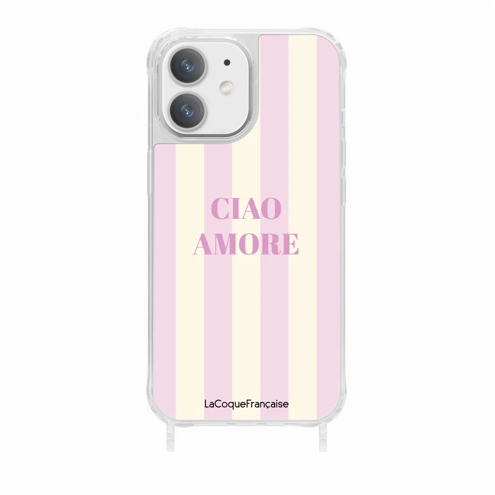 Coque Anneaux Imprimee Ciao Amore Rose - Image 21