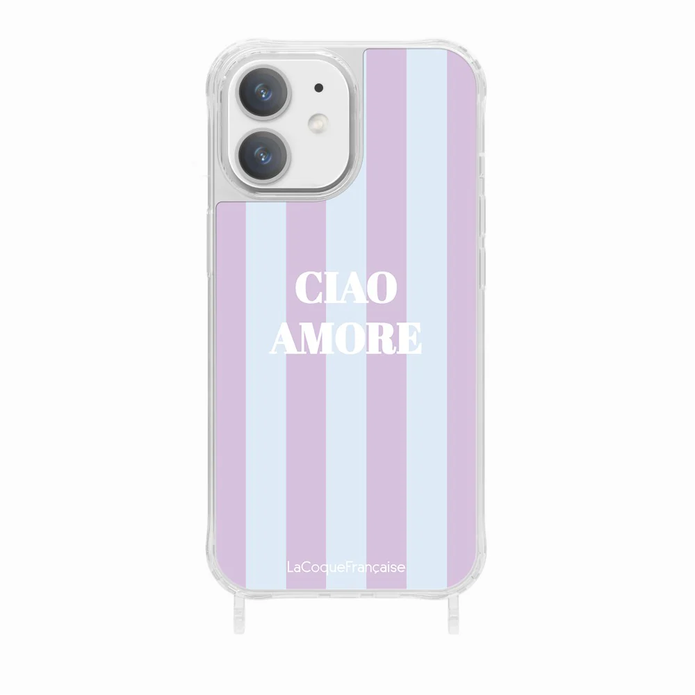 Coque Anneaux Imprimee Ciao Amore Violet - Image 21