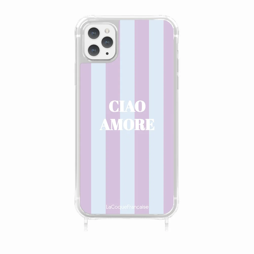 Coque Anneaux Imprimee Ciao Amore Violet - Image 23