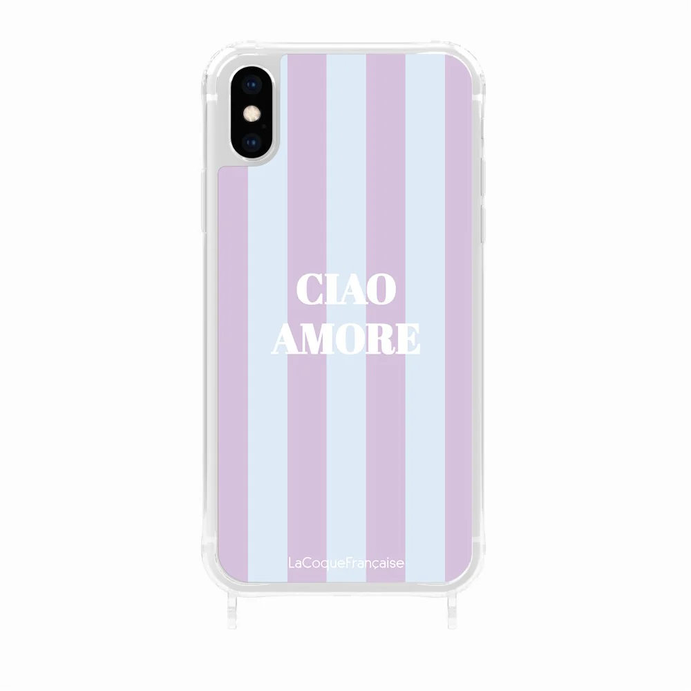 Coque Anneaux Imprimee Ciao Amore Violet - Image 26