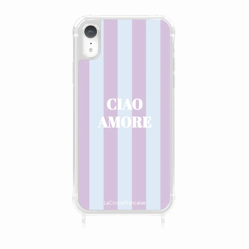 Coque Anneaux Imprimee Ciao Amore Violet - Image 27