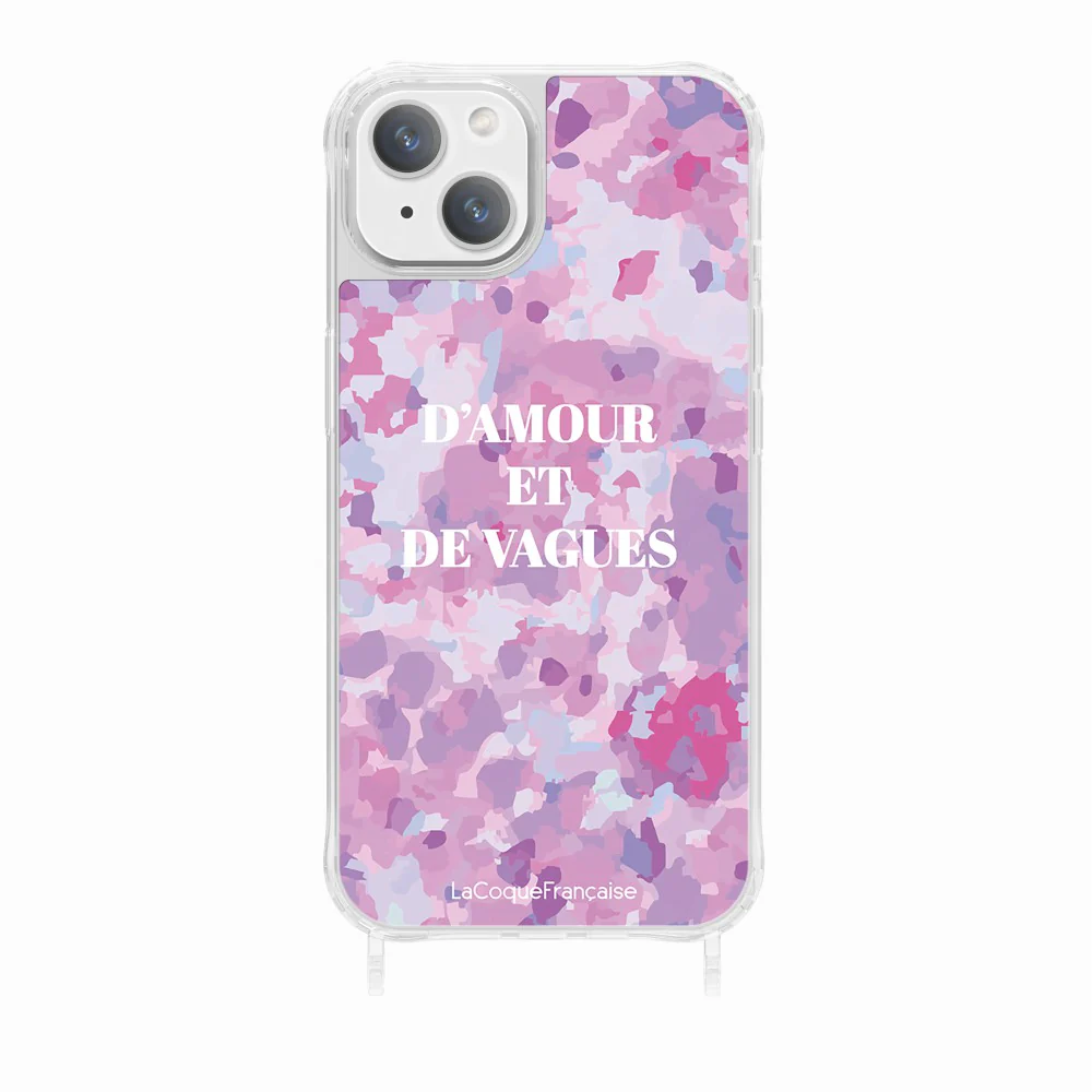 Coque Anneaux Imprimee D'amour Et De Vagues Parme - Image 17