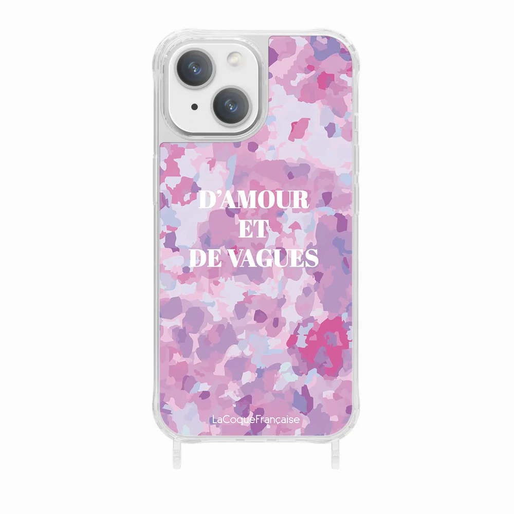 Coque Anneaux Imprimee D'amour Et De Vagues Parme - Image 18