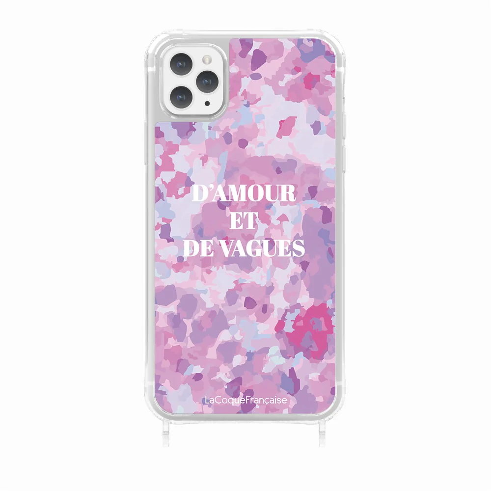 Coque Anneaux Imprimee D'amour Et De Vagues Parme - Image 23