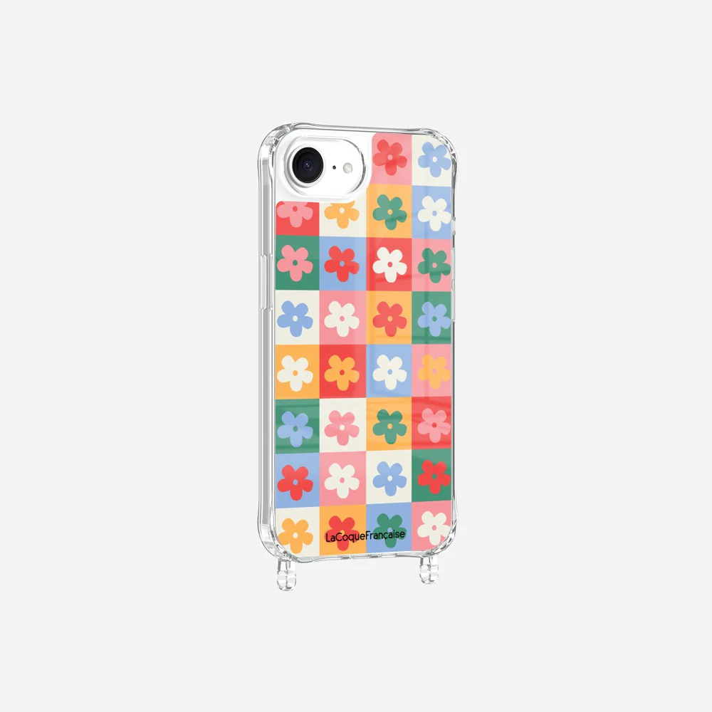Coque Anneaux Imprimee Flower Power - Image 2