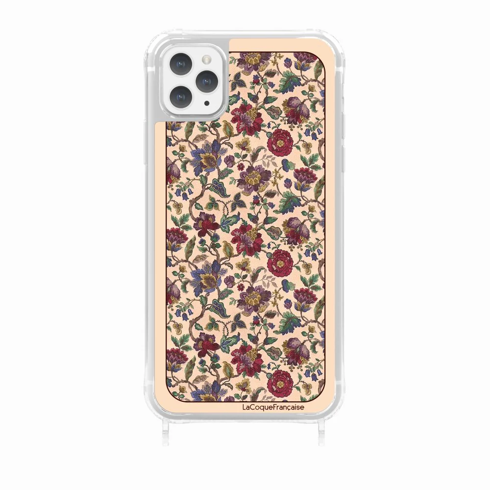 Coque Anneaux Imprimee Foulard Fleurs Rouges - Image 23