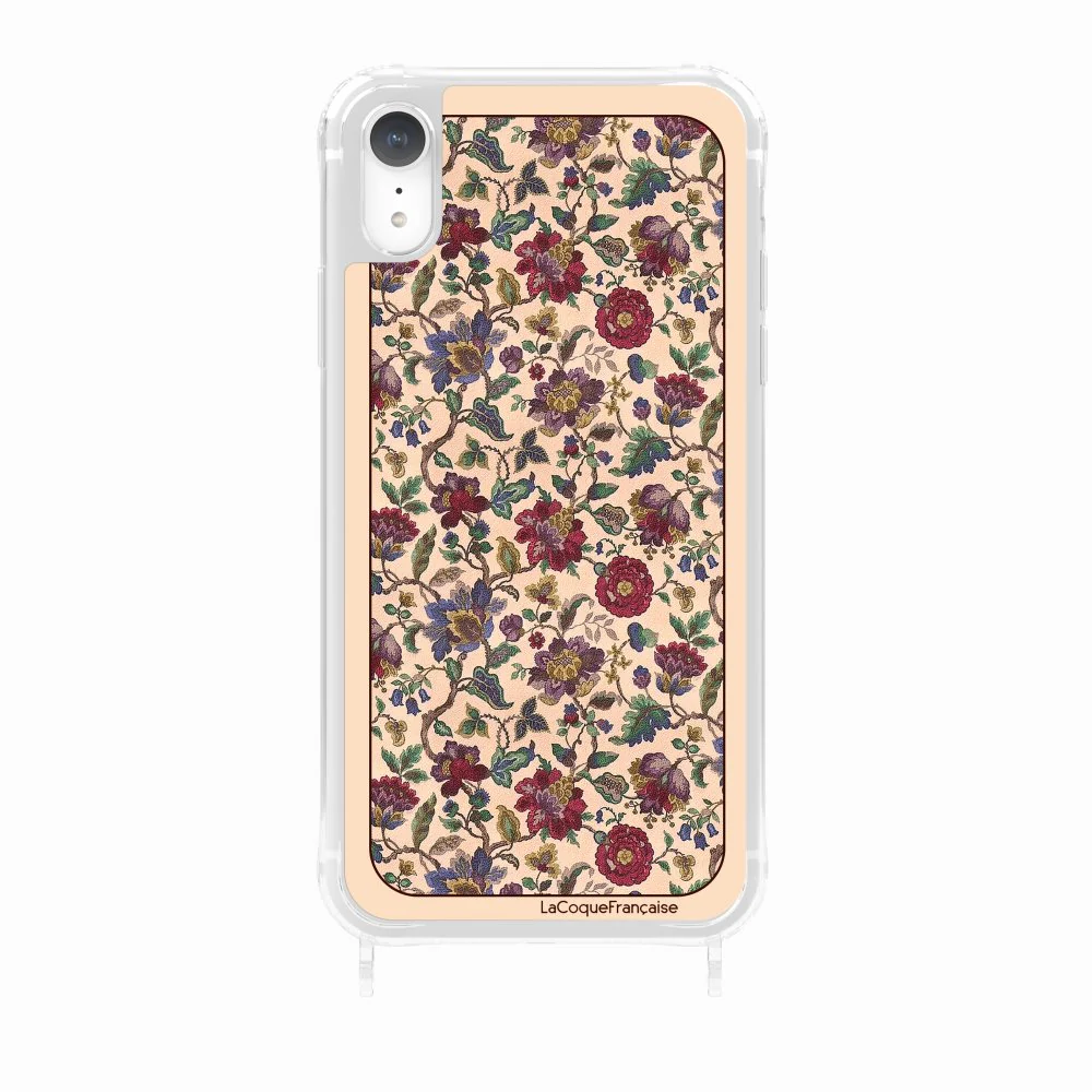 Coque Anneaux Imprimee Foulard Fleurs Rouges - Image 27