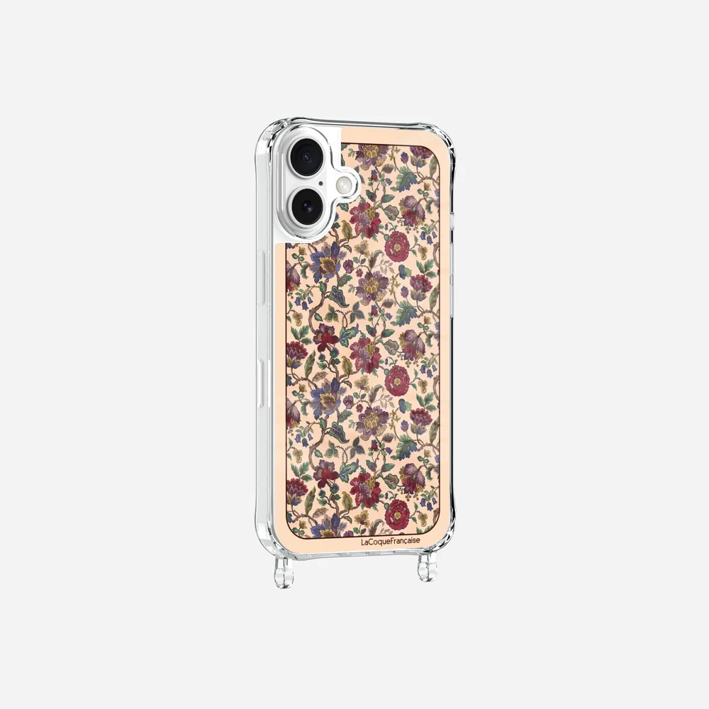 Coque Anneaux Imprimee Foulard Fleurs Rouges - Image 29