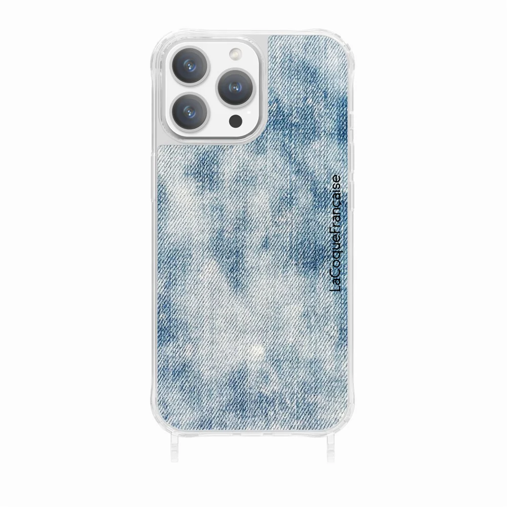 Coque Anneaux Imprimee Jean Bleu - Image 11