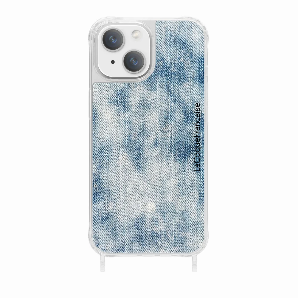Coque Anneaux Imprimee Jean Bleu - Image 13