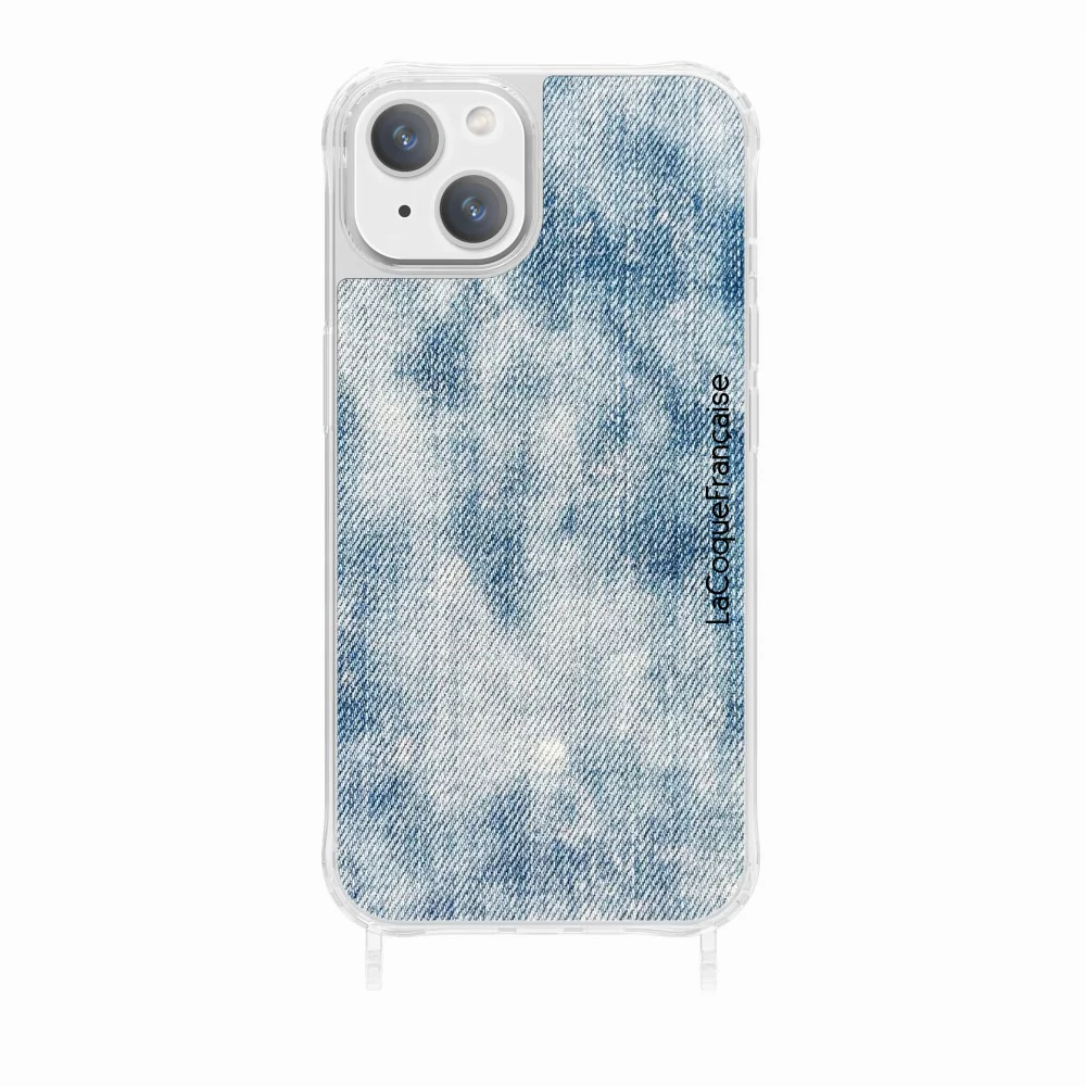 Coque Anneaux Imprimee Jean Bleu - Image 17