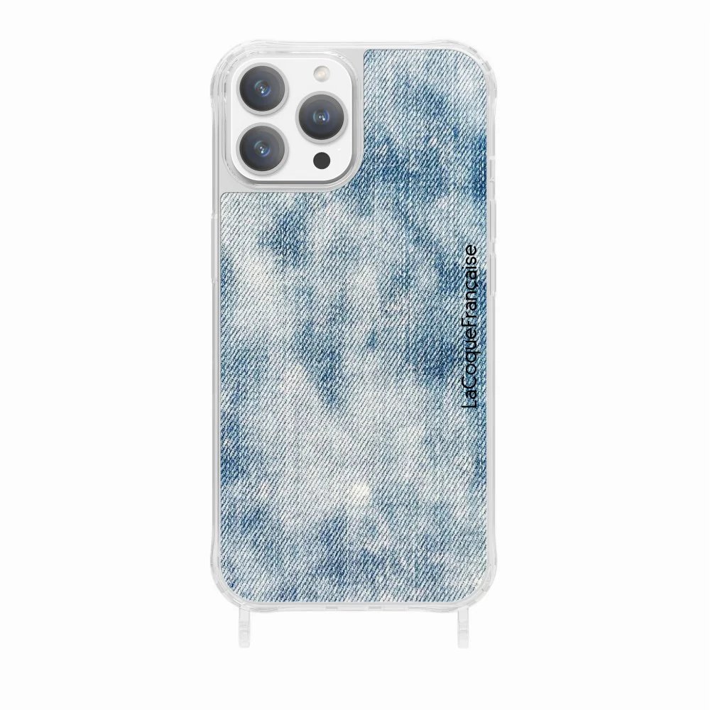 Coque Anneaux Imprimee Jean Bleu - Image 20