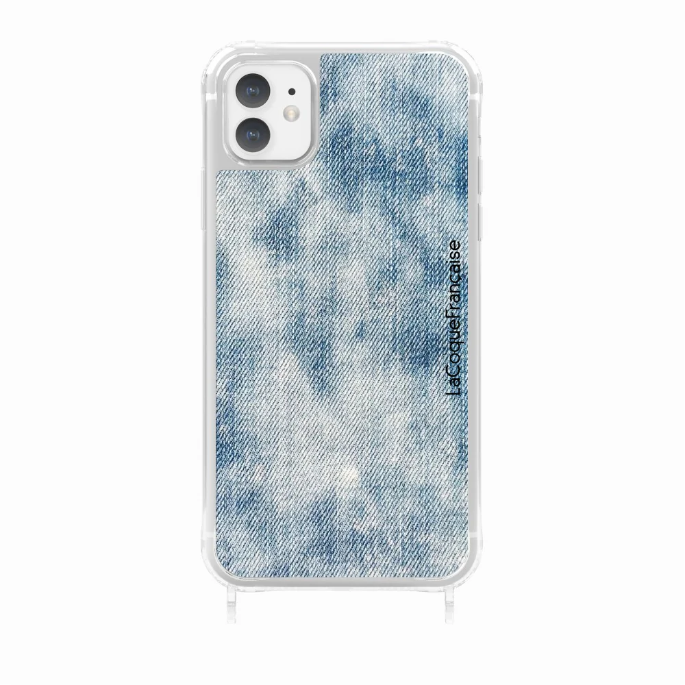 Coque Anneaux Imprimee Jean Bleu - Image 24