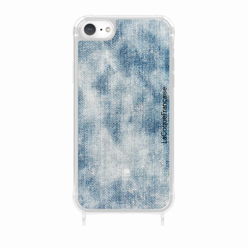 Coque Anneaux Imprimee Jean Bleu - Image 26