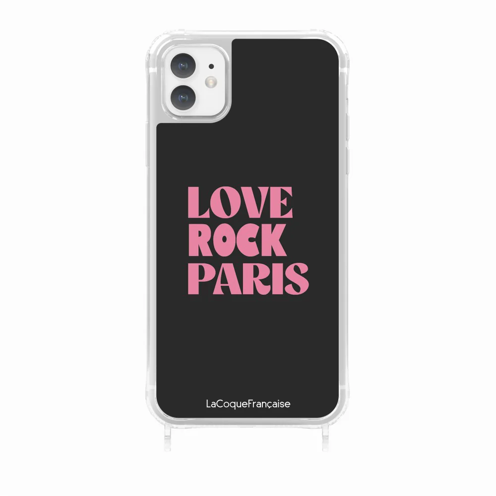 Coque Anneaux Imprimee Love Paris Rock Rose - Image 20