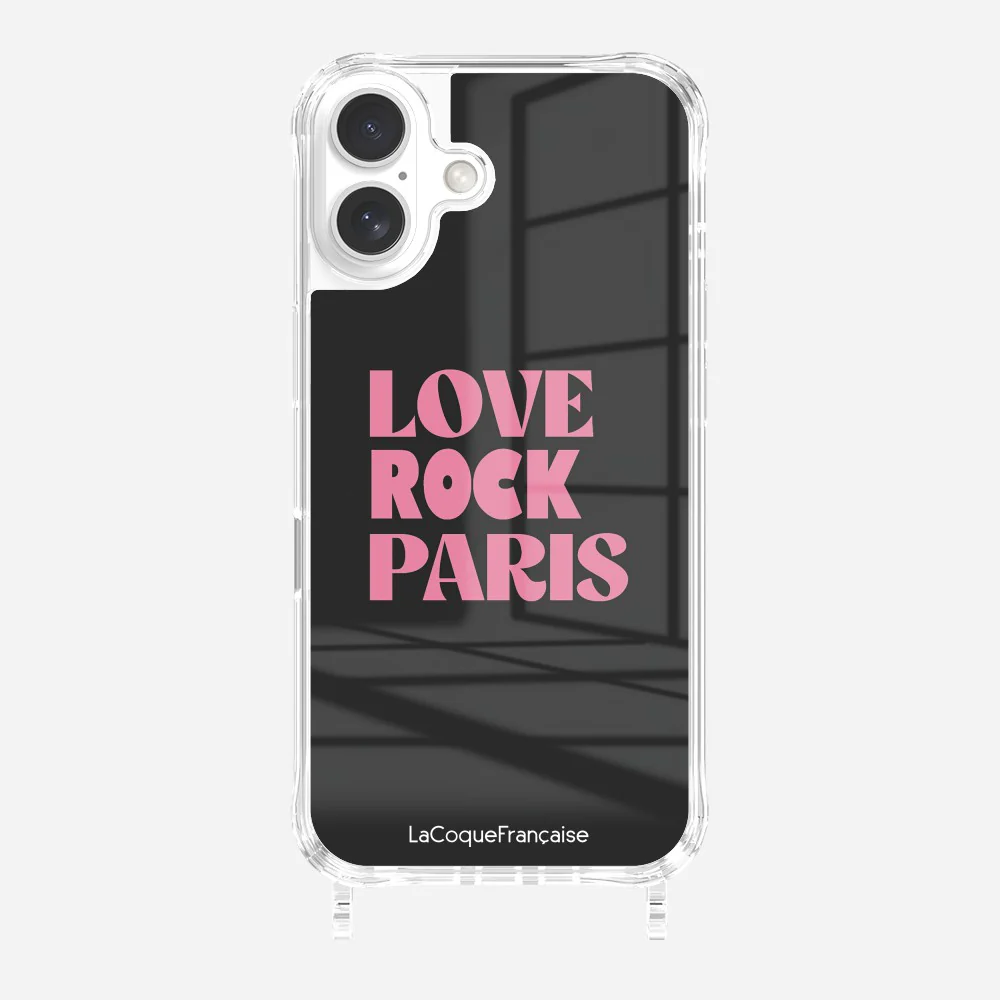 Coque Anneaux Imprimee Love Paris Rock Rose - Image 22