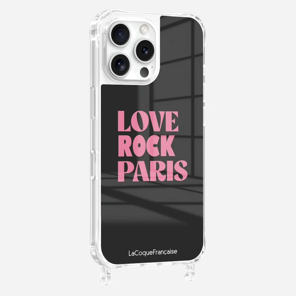Coque Anneaux Imprimee Love Paris Rock Rose - Image 3