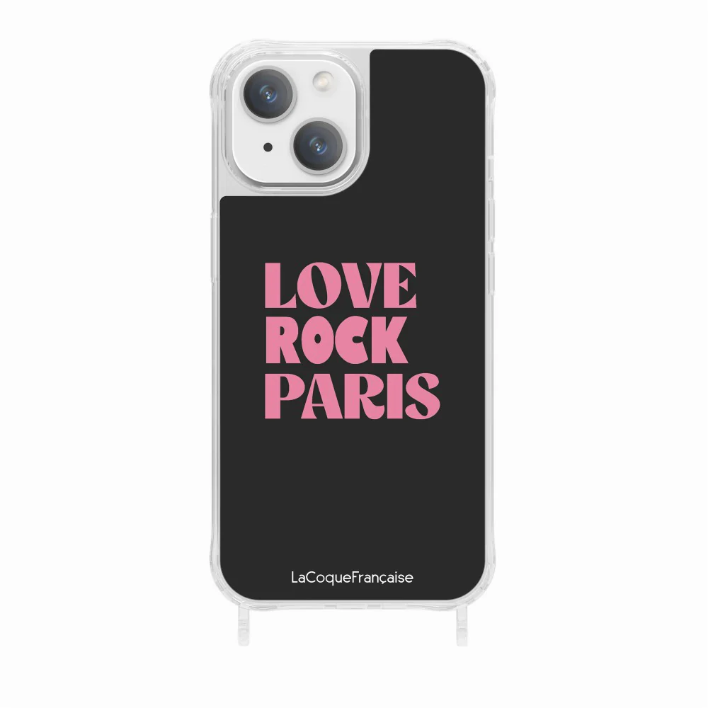 Coque Anneaux Imprimee Love Paris Rock Rose - Image 9