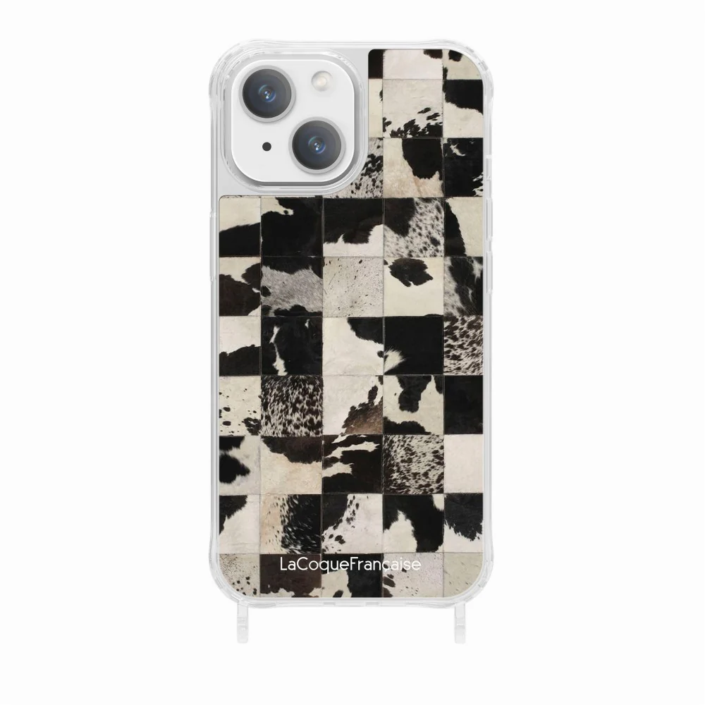 Coque Anneaux Imprimee Mosaique Vache - Image 10