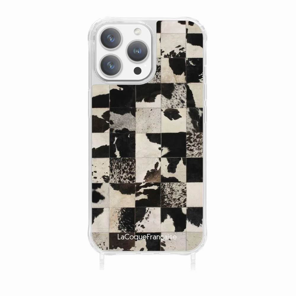 Coque Anneaux Imprimee Mosaique Vache - Image 20