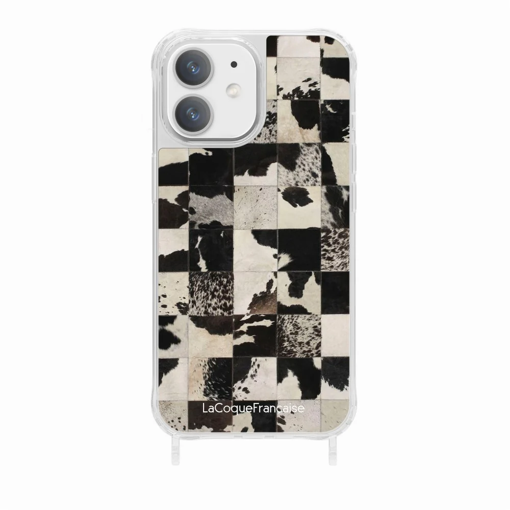 Coque Anneaux Imprimee Mosaique Vache - Image 22