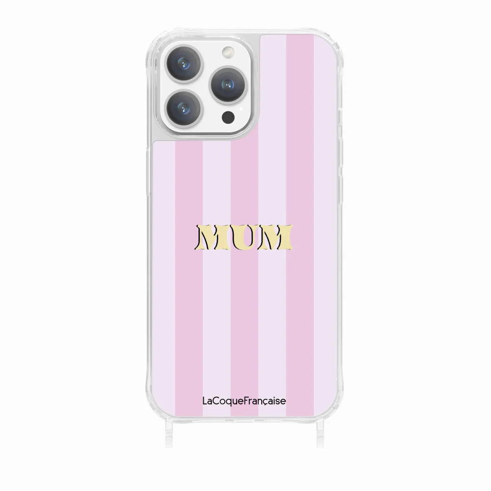 Coque Anneaux Imprimee Mum - Rose Et Parme - Image 15