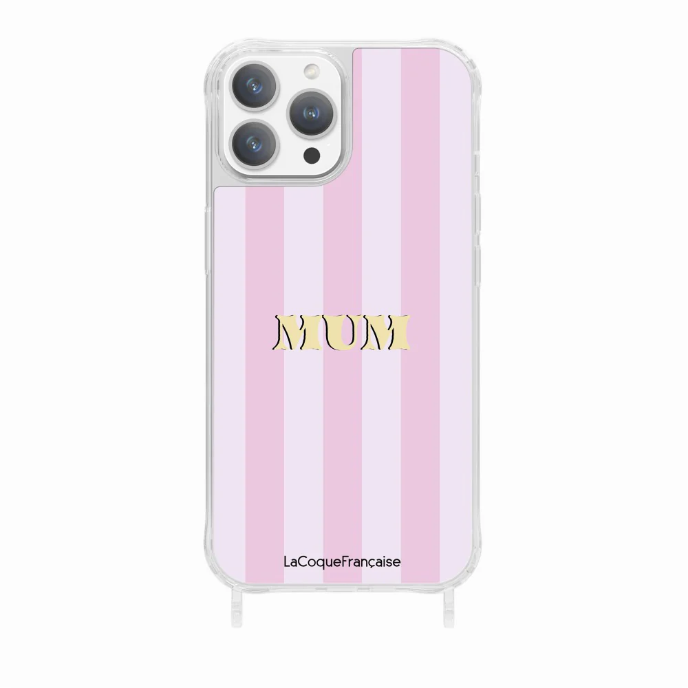 Coque Anneaux Imprimee Mum - Rose Et Parme - Image 16
