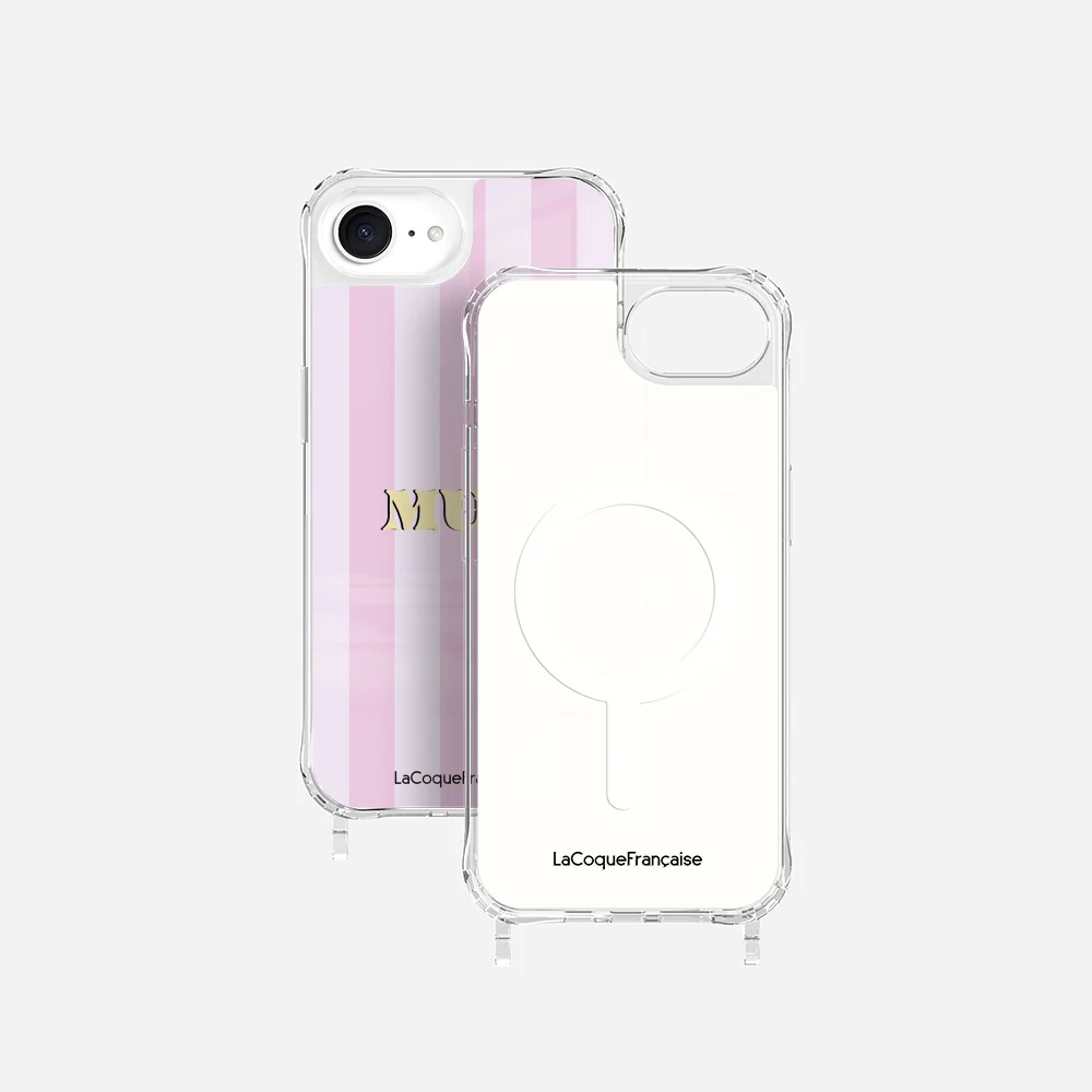 Coque Anneaux Imprimee Mum - Rose Et Parme - Image 2