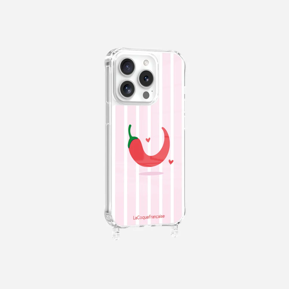 Coque Anneaux Imprimee Piment Rayure - Image 10