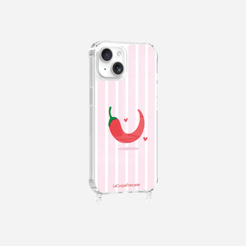 Coque Anneaux Imprimee Piment Rayure - Image 12