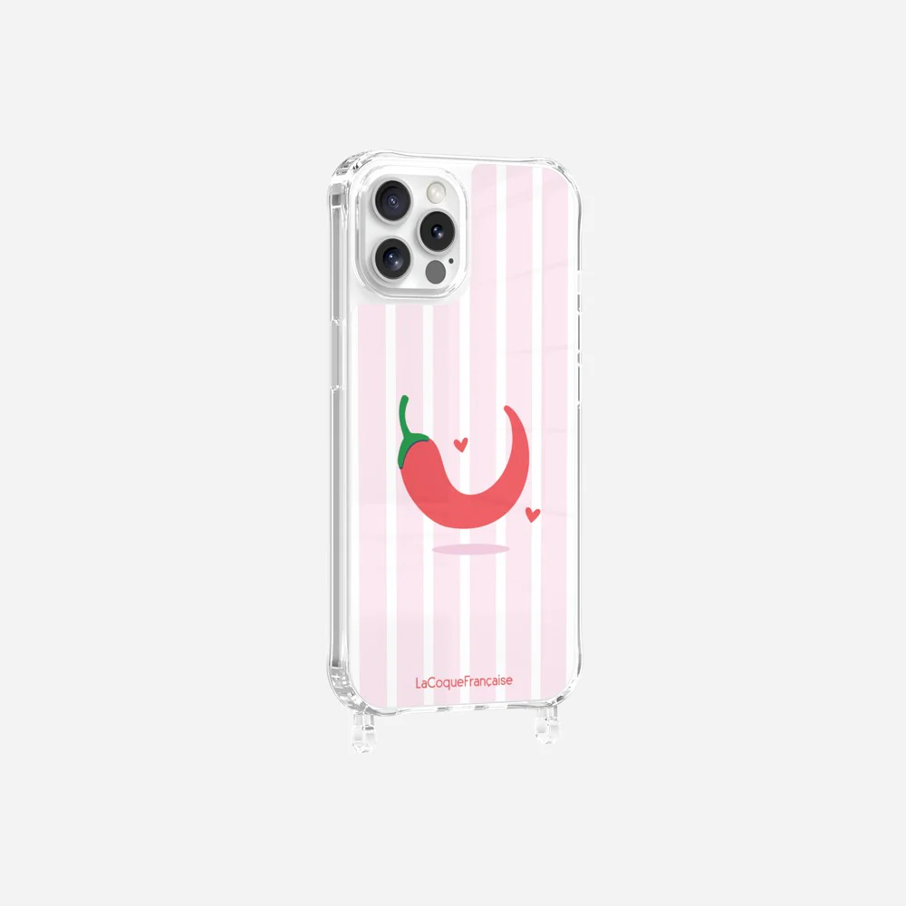 Coque Anneaux Imprimee Piment Rayure - Image 21