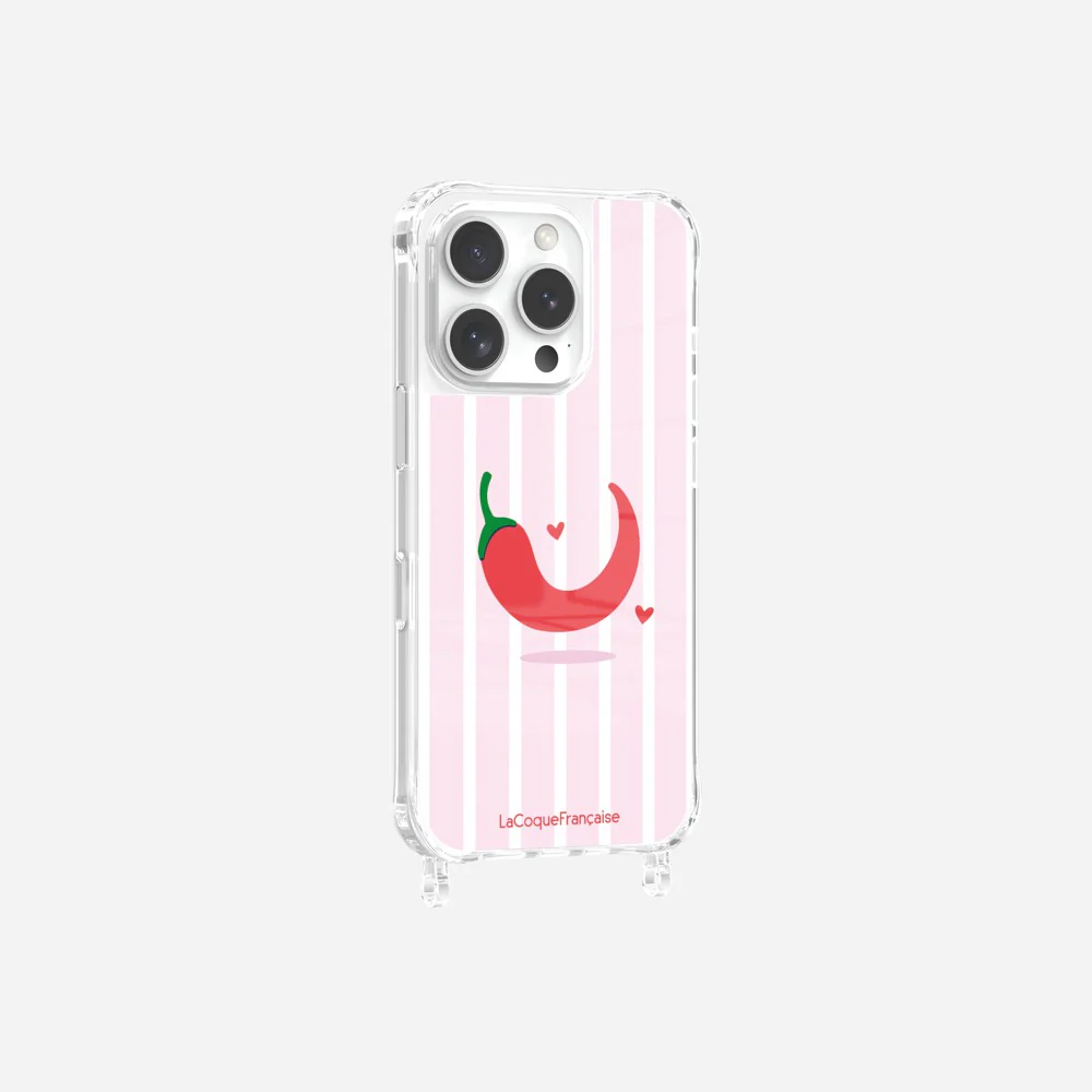Coque Anneaux Imprimee Piment Rayure - Image 6