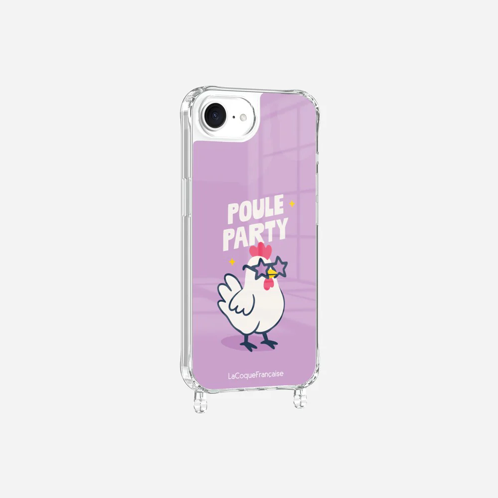 Coque Anneaux Imprimee Poule Party - Image 2