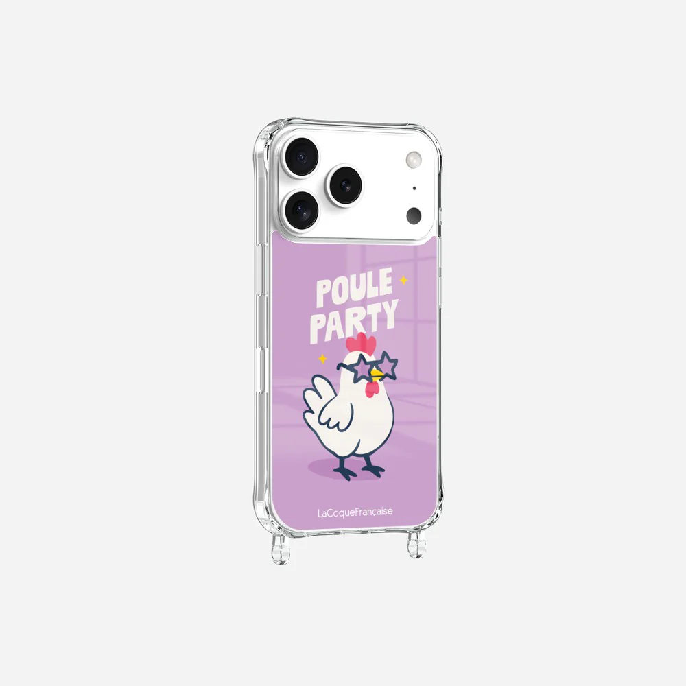 Coque Anneaux Imprimee Poule Party - Image 4
