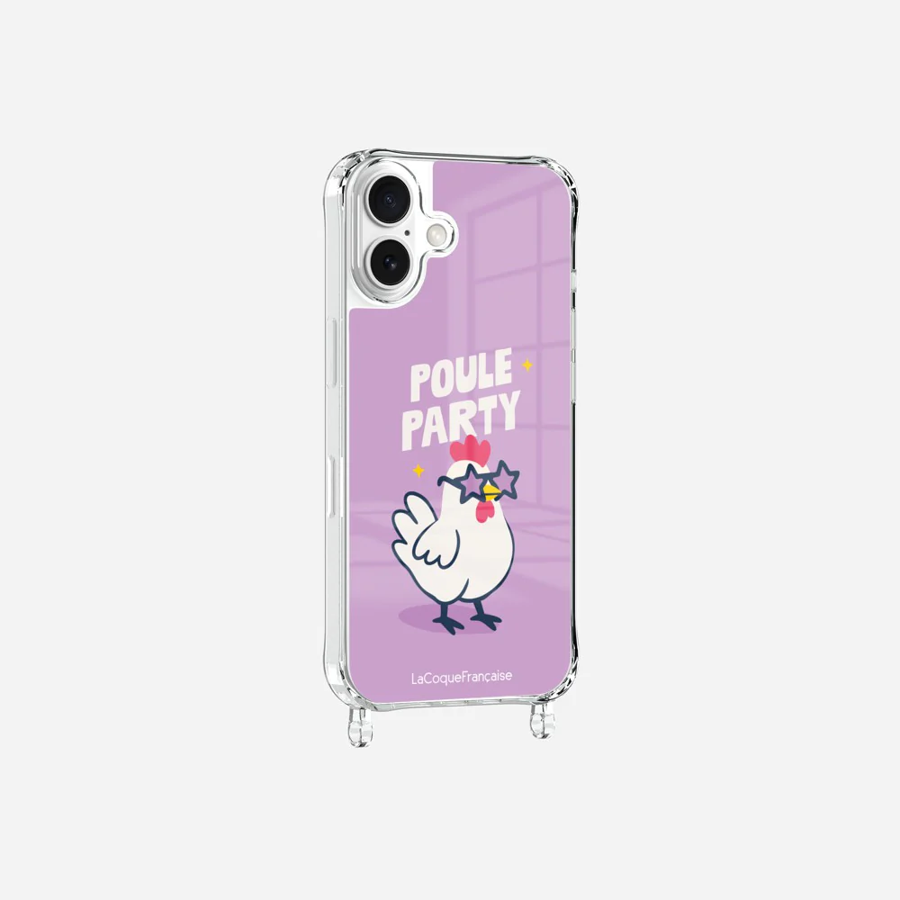 Coque Anneaux Imprimee Poule Party - Image 5