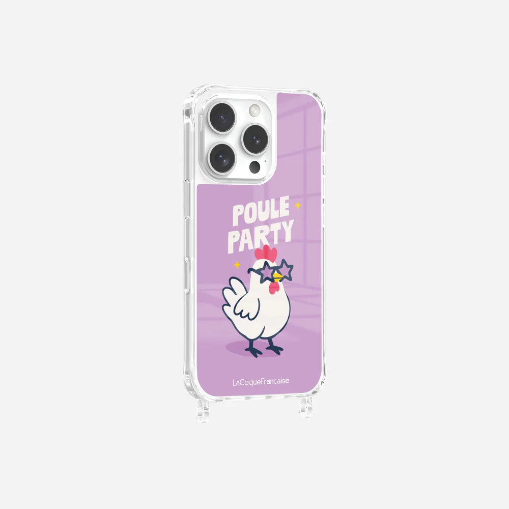 Coque Anneaux Imprimee Poule Party - Image 6