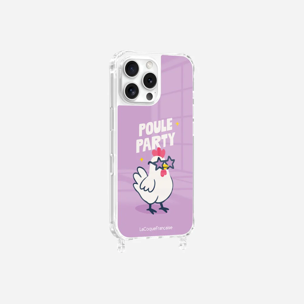 Coque Anneaux Imprimee Poule Party - Image 7