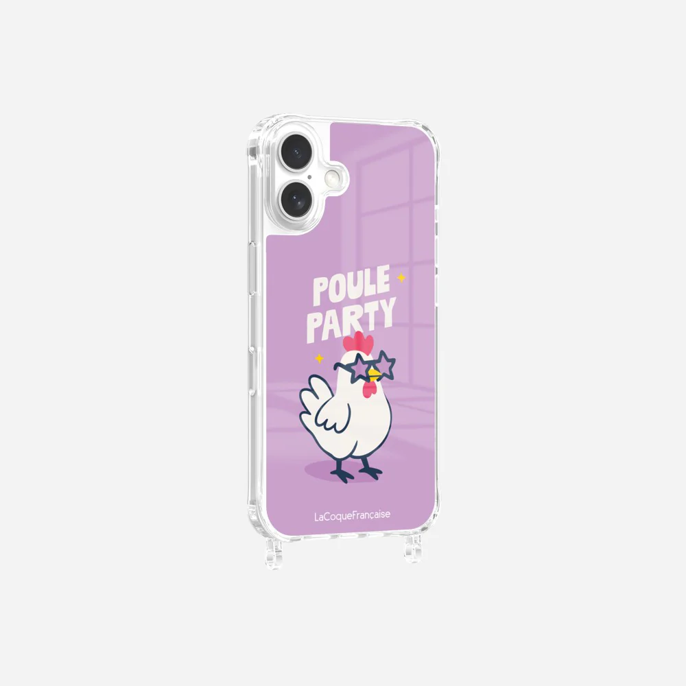 Coque Anneaux Imprimee Poule Party - Image 8