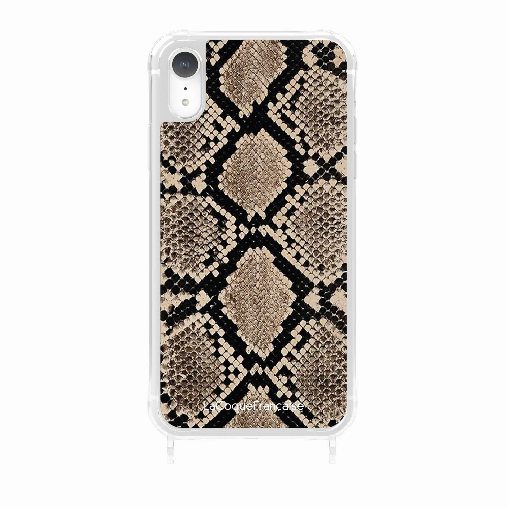Coque Anneaux Imprimee Python Beige - Image 27