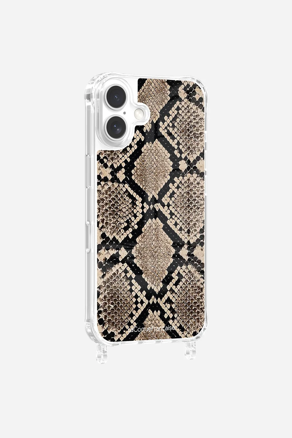 Coque Anneaux Imprimee Python Beige - Image 7