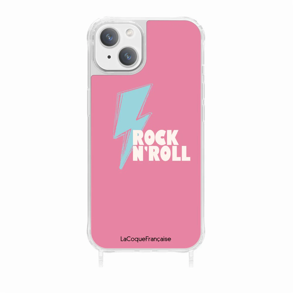 Coque Anneaux Imprimee Rock Eclair Bleu - Image 10