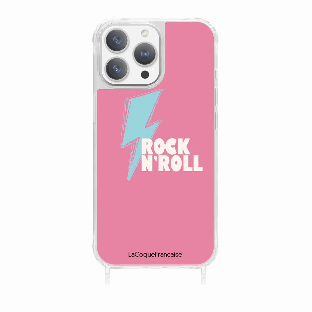 Coque Anneaux Imprimee Rock Eclair Bleu - Image 15
