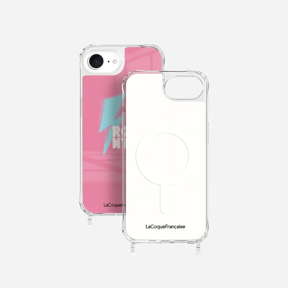 Coque Anneaux Imprimee Rock Eclair Bleu - Image 21