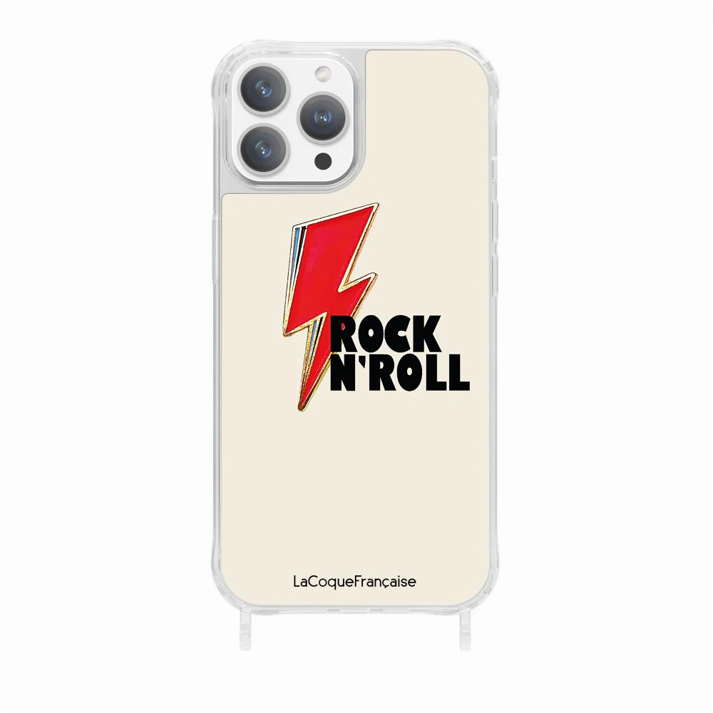 Coque Anneaux Imprimee Rock Eclair Rouge - Image 12