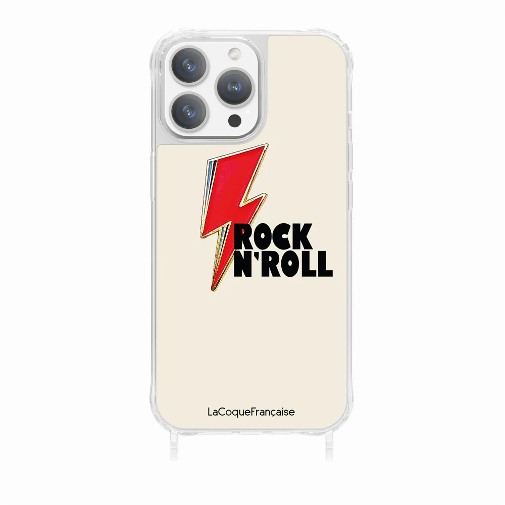Coque Anneaux Imprimee Rock Eclair Rouge - Image 18