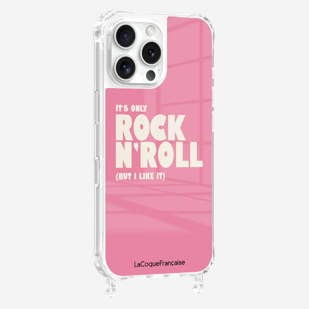 Coque Anneaux Imprimee Rock N'roll Rose - Image 3